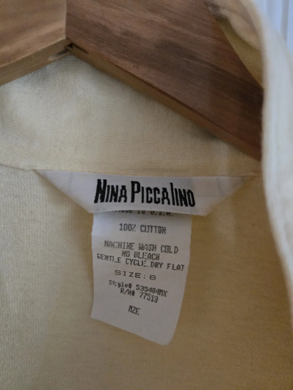 Nina Piccalino light pale